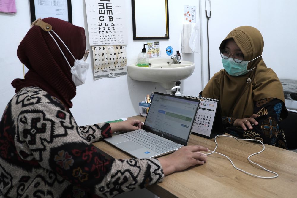 Clinic in Jombang, East Java, Indonesia. Photo credit: Dwi Prafitria/CHISU